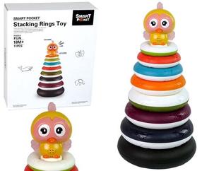 Arendav mäng Smart Pocket Educational Pyramid Duck, 25 cm, mitmevärviline