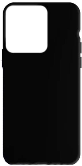 Telefona vāciņš 3MK Matt Case, melna krās., Apple