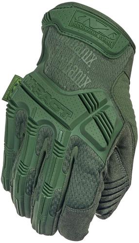 Darbo pirštinės Mechanix Wear M-Pact Olive Drab MPT-60-011, alyvuogių žalia sp., XL, 2 vnt.