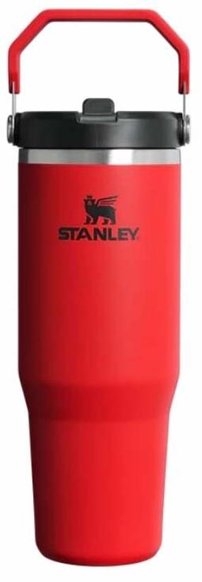 Termopuodelis Stanley The IceFlow Flip Straw 2.0 Tumbler, 0.89 l, tamsiai raudona sp.