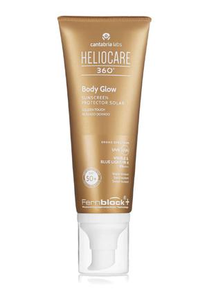 Päevituse hooldusgeel keha jaoks/tooted näole Heliocare Body Glow SPF50, 100 ml