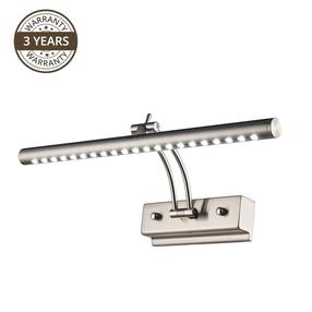 Lampa paredzēts attēliem/spoguļiem Domoletti Loren 612, LED, 6000 °K, 1 x 6 W, bez abažūra / sudraba krās.