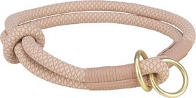 Ошейник для собак Trixie Soft Rope, розовый цв./светло-розовый цв., 450 мм x 10 мм, M