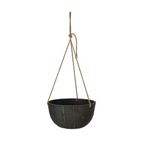 Pakabinamas gėlių vazonas Domoletti D-12BD25, spw, Ø 25 cm, pilka sp.
