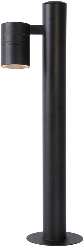 Pastatomas lauko šviestuvas Lucide Arne-Led, 5W, GU10, IP44, juoda sp., 18.5 cm x 49.5 cm