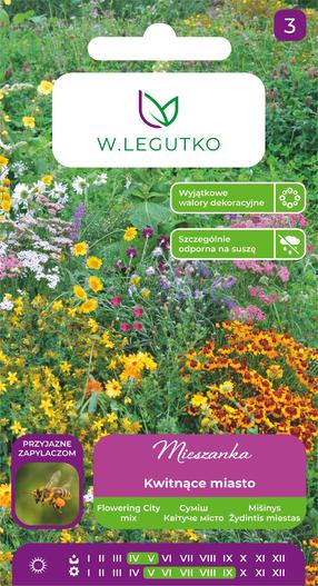 Sėklos gėlių mišinys FLOWERING CITY, 3 g