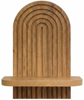 Sieninė lentyna Kalune Design Artmtkwll1D, ąžuolo sp., 35 cm x 26 cm x 13 cm