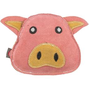 Rotaļlieta sunim, plīša manta Trixie Pig 1.8_35990, 19 cm, rozā krās.