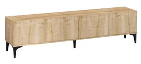 TV staliukas Kalune Design Nora, ąžuolo sp., 180 cm x 35 cm x 50 cm