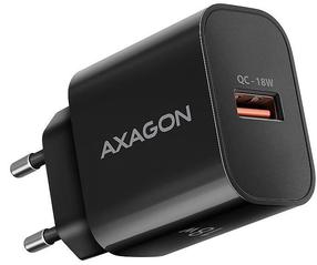 Telefona lādētājs Axagon ACU-QC18, USB Type A, 7.9 cm, melna krās., 18 W