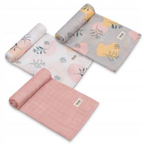 Пеленки Lionelo Bamboo Leaf, 70 см x 70 см, 3 шт.