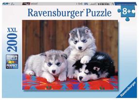 Пазл Ravensburger Huskies 128235, 36 см x 49 см, 200 шт., многоцветный