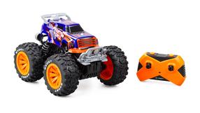 Rc automobilis Silverlit Exost Truck Phantom Force, 1:18, oranžinė sp./violetinė sp.