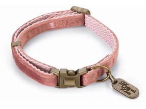 Кошачий ошейник Lotte, 20 - 30 см x 1 мм, розовый цв.