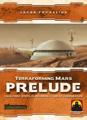 Kāršu spēle FryxGames Terraforming Mars: Prelude, EN