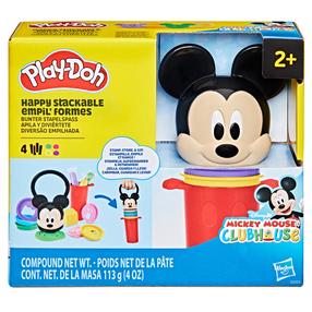 Plastiliini komplekt, koos tarvikutega Hasbro Play-Doh Mickey Mouse Happy Stackable, mitmevärviline