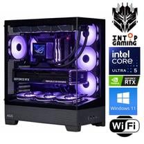 Stacionarus kompiuteris Intop RM70753WH Intel Ultra 5 245KF, DDR5 32 GB, SSD+HDD 1 TB 2 TB, Nvidia GeForce RTX5070Ti 16 GB GDDR7, Windows 11 Home