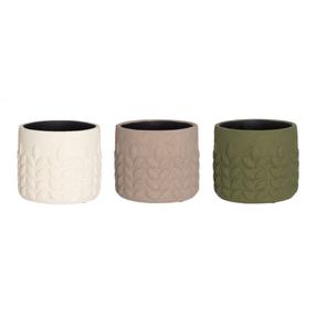 Puķu pods 4Living 645560, cementa, (krāsa/dizains tiek izvēlēts nejauši)