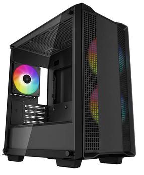 Корпус компьютера Deepcool CC360 ARGB, черный цв.