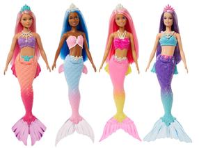 Lėlė, undinėlė Mattel Barbie Mermaid HGR08, 29 cm