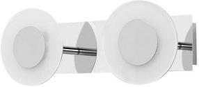 Išmanusis šviestuvas lubų Ledvance Wifi Smart+ Orbis Wave Bath 320 TWCR AC31434, LED, 3000 - 6500 °K, 2 x 15 W, sidabro sp. / sidabro sp.