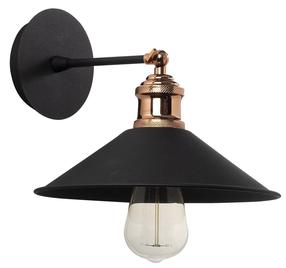 Светильник настенный Opviq Berceste N-663 525NOR3152, E27, 1 x 40 Вт, черный цв. / черный цв.