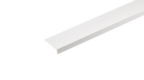 J-PROFIIL PVC VALGE 1000X20X10MM