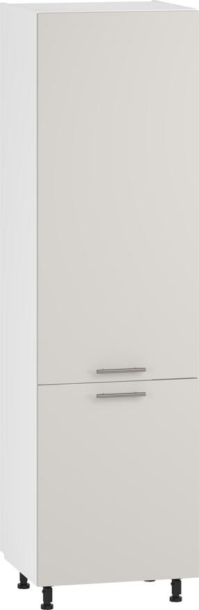 Laisvai pastatoma virtuvės spintelė Vento, balta, 56 cm x 60 cm x 214 cm