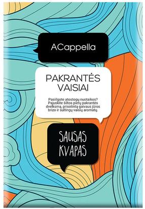 Aromatinis maišelis ACappella Sea & Fruits 70 g, mandarinas, ananasas, melionas.