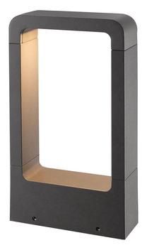 Pastatomas lauko šviestuvas Vagner SDH 1702-300, 6W, LED, IP54, pilka sp., 5.4 cm x 16 cm