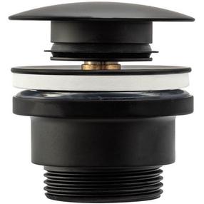 Kaas vannitoavalamu jaoks Rea Klik-klak, 45 mm, must v.
