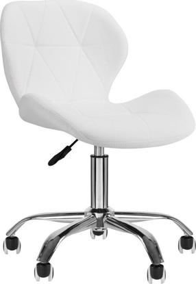 Стул для столовой ActivEshop QS-06, матовый, белый цв., 36 см x 48 см x 42 - 54 см
