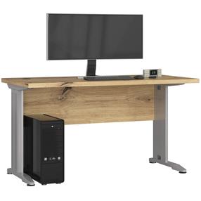 Kompiuterio stalas Akord BM-135, 135 cm x 60 cm, 76 cm, ąžuolo sp.