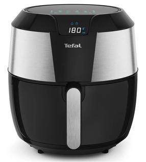Prekė su pažeista pakuote. Karšto oro gruzdintuvė Tefal Easy Fry XXL EY701D15, sidabro sp./juoda sp., 1700 W, 5.6 l