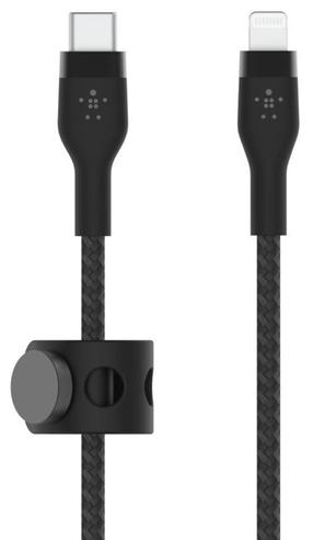 Kabelis Belkin USB-C - Lightning USB Type C Male, Lightning 8 pin male, 3 m, melna krās.