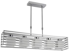 Lampa karināms CristalRecord Cell 99-003-05-281, E27, 5, balta krās./sudraba krās. / sudraba krās.