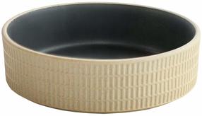 Миска Verlo Zen 24001-4, серый цв./коричневатый цв., 16 см, 0.6 л
