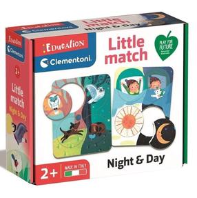 Attīstoša rotaļlieta Clementoni Little Match Night And Day, daudzkrāsaina