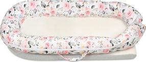 Детское гнездо BabyMatex Delux 09, белый цв./розовый цв.