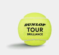Teniso kamuoliukas Dunlop TOUR BRILLIANCE, 4 vnt.