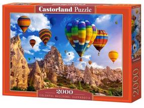 Dėlionė Castorland Colorful Ballons Cappadocia 200900, 68 cm x 92 cm, 2000 vnt., įvairių spalvų