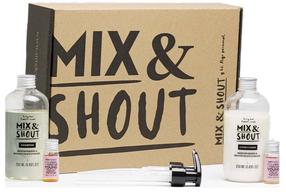 Matu kopšanas produktu komplekts Mix & Shout Curly Strengthening Routine, 510 ml