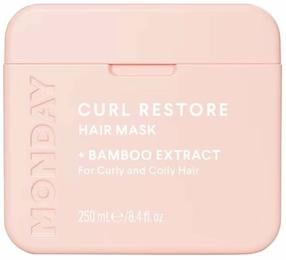 Matu maska Monday Curl Restore Bamboo Extract, 250 ml
