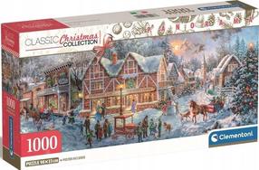 Пазл Clementoni Christmas Collection, 33 см x 98 см, 1000 шт., многоцветный