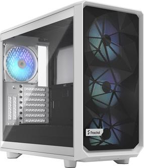 Kompiuterio korpusas Fractal Design Meshify 2 RGB Clear Tint, balta sp.