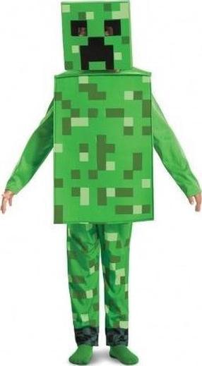 Kostīms bērniem Disguise Costumes Minecraft Creeper 495422, zaļa krās., M