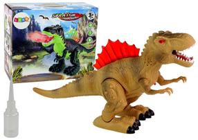 Žaislinė figūrėlė Lean Toys Spray Flame Tyrannosaurus 14737, 35 cm, ruda sp.
