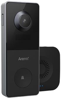 Durų skambutis Arenti 2K Wireless Video Intercom with Bell, 262 g, 5 V