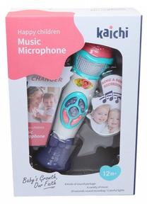 Vaikiškas mikrofonas Kaichi Music Mictrophone