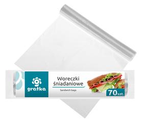 Пакеты для сэндвичей 10228, прозрачный цв., 70 шт.